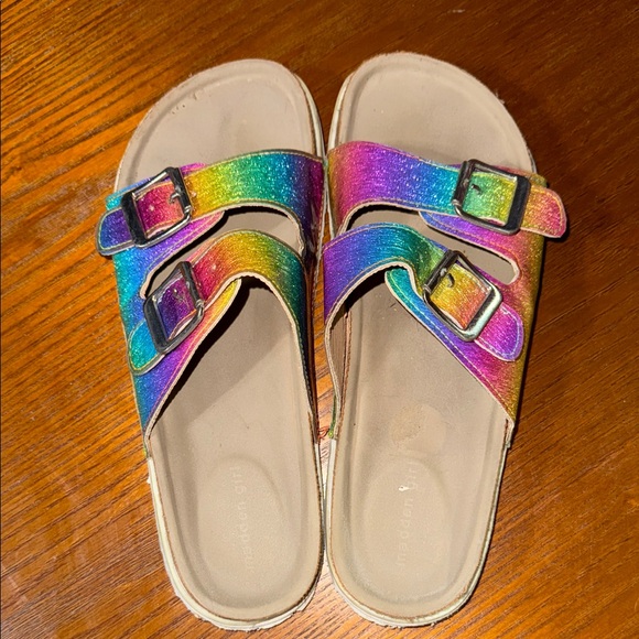 Madden Girl Shoes - Madden Girl Rainbow Sandals